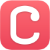 CreativeBug app- pink square with white letter C