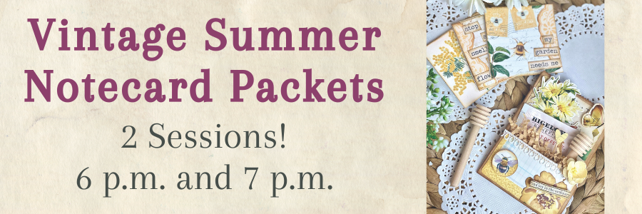 Vintage Summer Notecard Packet