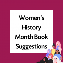 Sugestões de livros para o mês da história da mulher